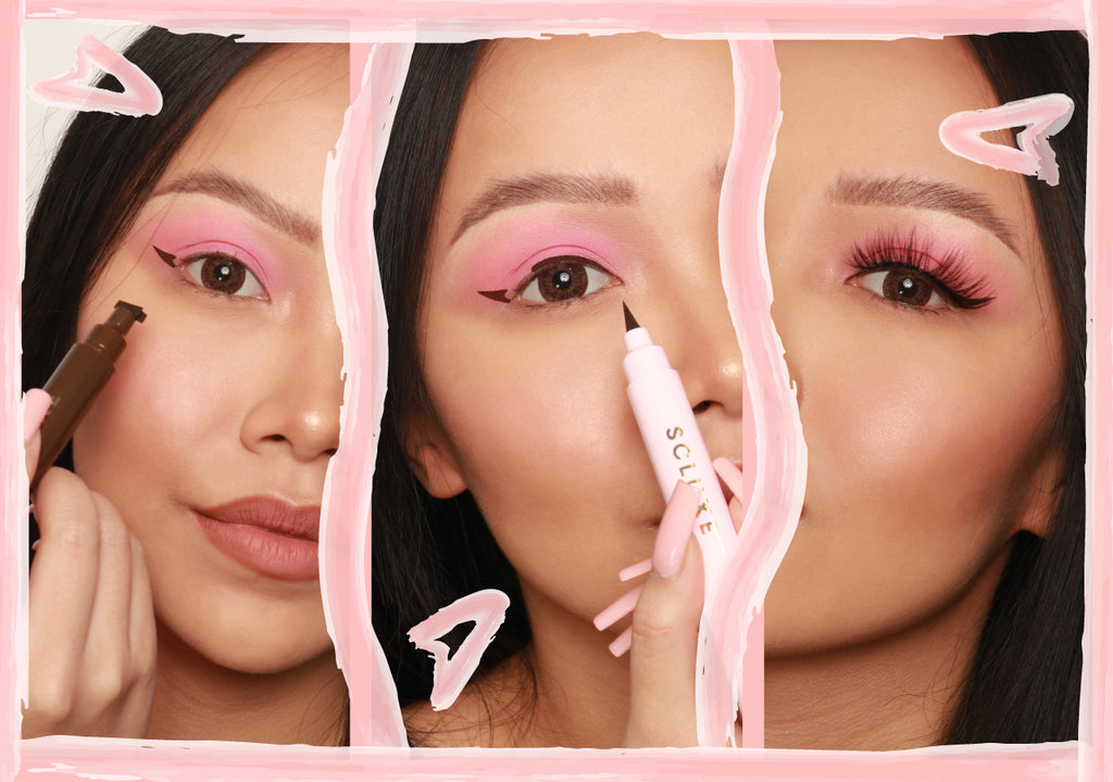 HOW TO : เขียน SCLUXE PERFECT EYELINER STAMP ยังไงให้ปัง!